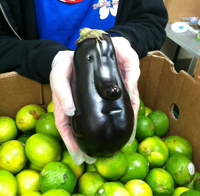 This Eggplant Has A Face